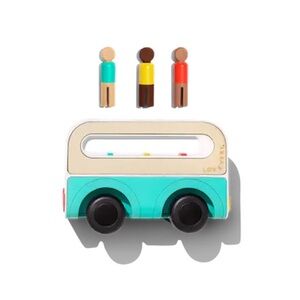 Lovevery “Wheel Around Town” Wooden Bus – Excellent Condition